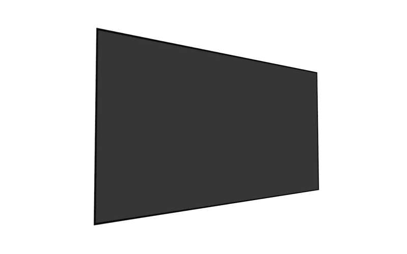 Screen Innovations Zero Edge Series Frame Screen, 52'' x 122'' with Pure White AT 1.3 Material