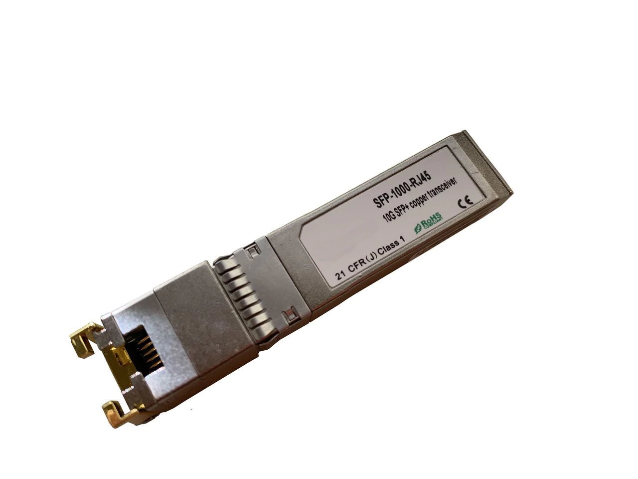 10GBase-T copper SFP+ transceiver module, Cisco ready
