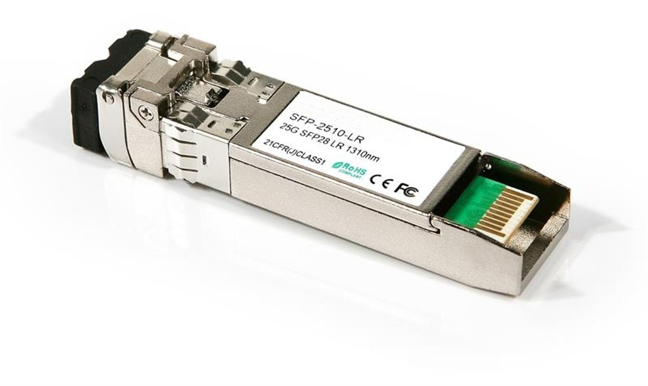 SFP28 25G/28G LR transceiver 1310nm single mode 10km, Cisco compatible