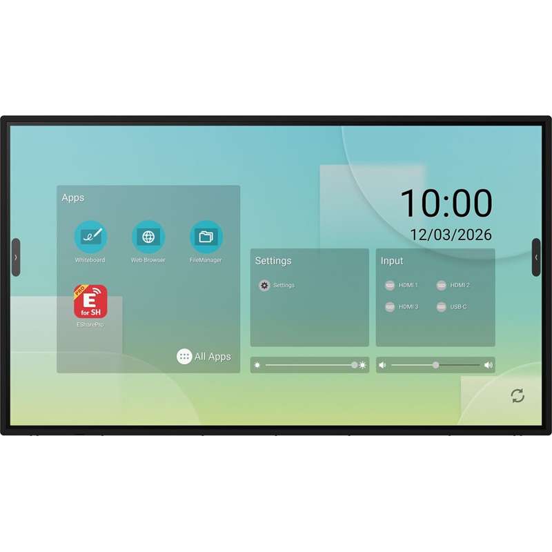 Sharp PN-LB863 AQUOS BOARD 86" EDLA-Certified 4K Touchscreen Collaboration Display