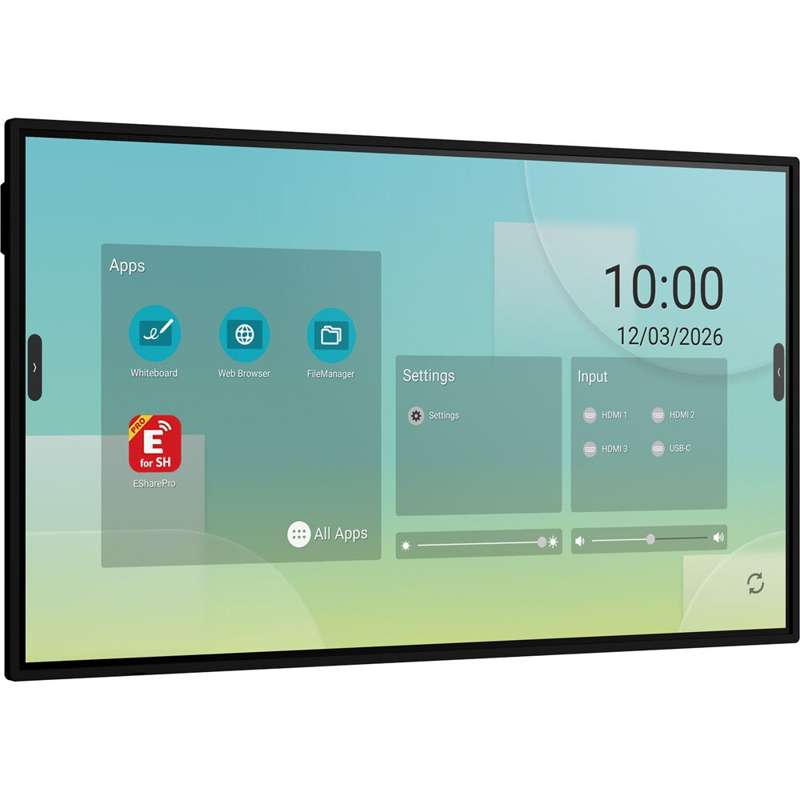 Sharp PN-LB863 AQUOS BOARD 86" EDLA-Certified 4K Touchscreen Collaboration Display
