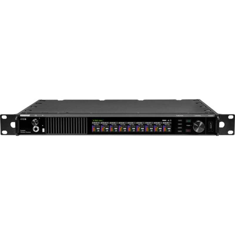 Shure ANX4 Scalable Wireless Receiver for Axient Digital and ULX-D Systems, DC Power