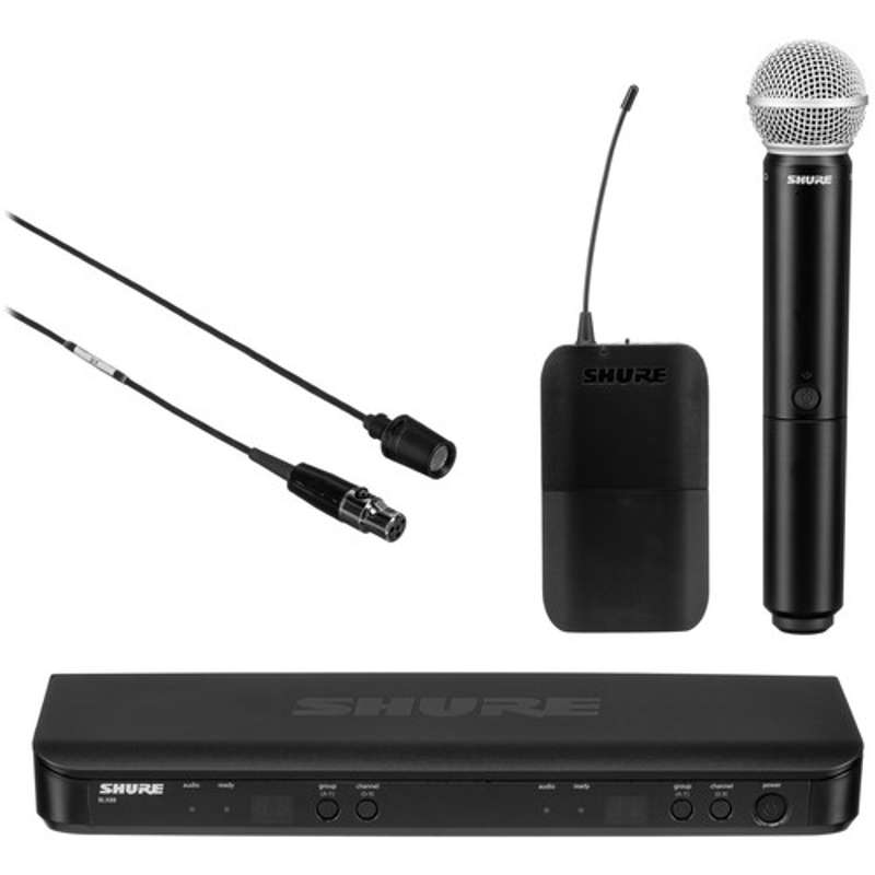 Shure BLX1288/CVL-H10 Combo Lavalier & Microphone