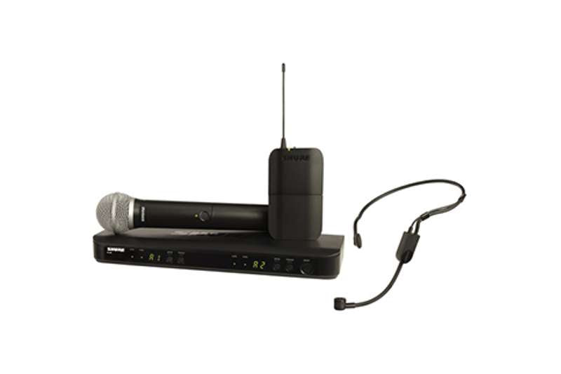 Shure BLX1288/P31-H10 Dual Channel Combo Wireless System