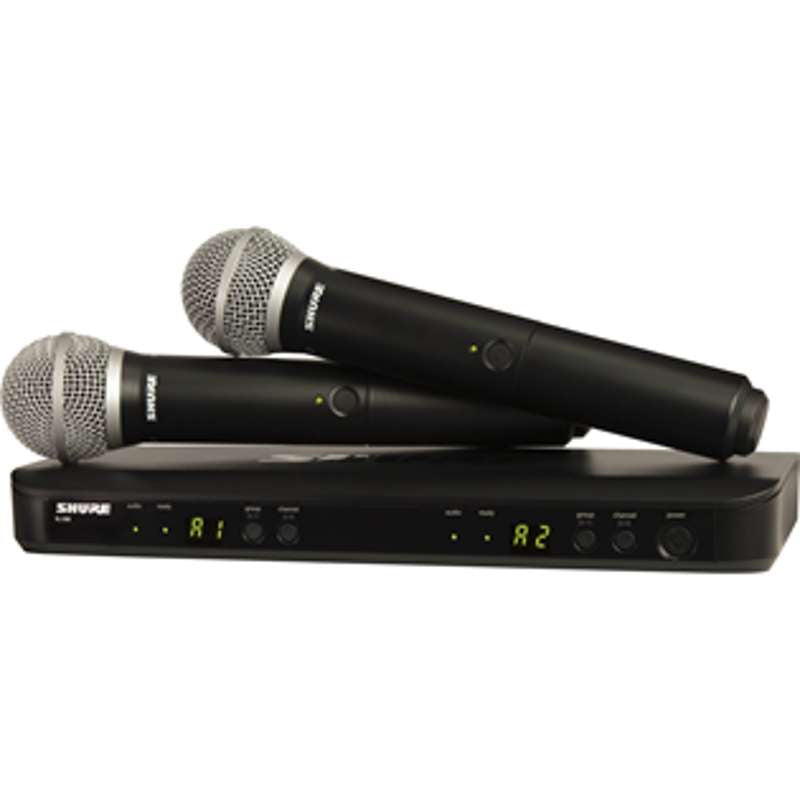 Shure BLX288/PG58-H10 Microphone Systems