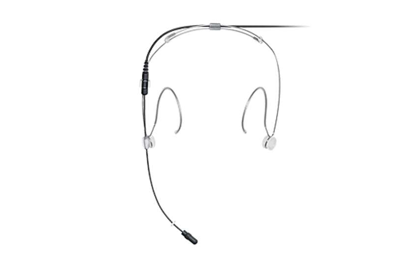 Shure DuraPlex Omnidirectional Mic, Lemo Connector-Black