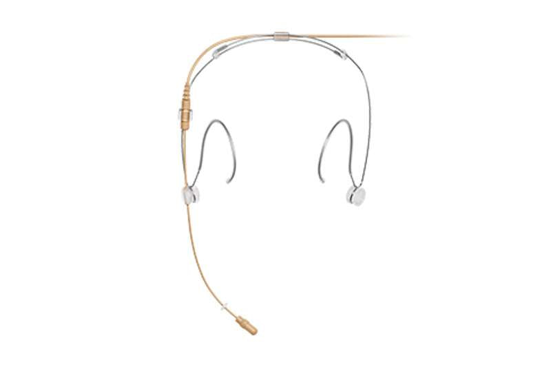 Shure DuraPlex Omnidirectional Mic, Lemo Connector-Tan