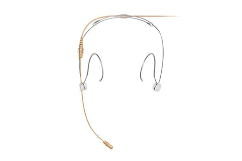 Shure DuraPlex Omnidirectional Mic, MTQG Connector-Tan