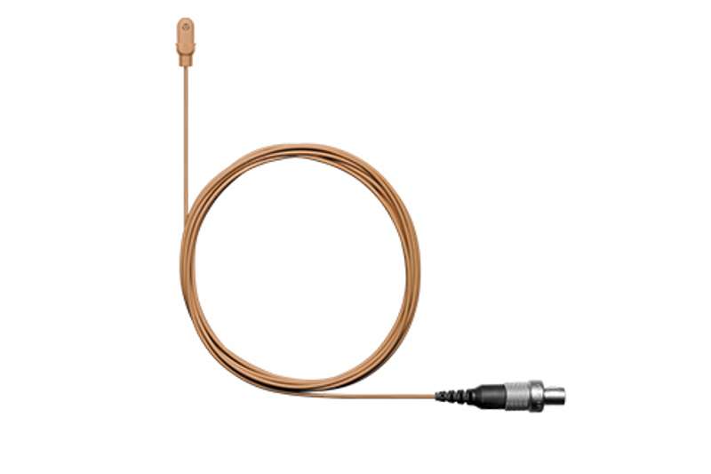 Shure DL4 DuraPlex Lavalier Mic, LEMO Connector, Cocoa