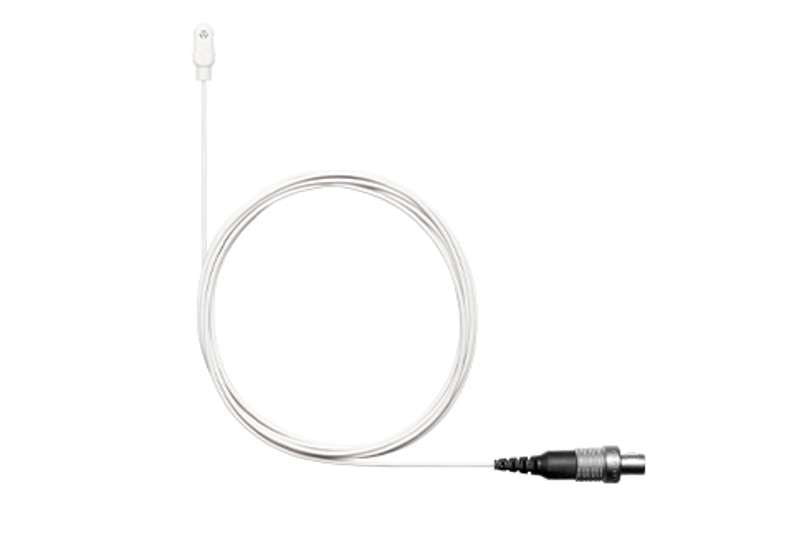 Shure DL4 DuraPlex Lavalier Mic, LEMO Connector, White