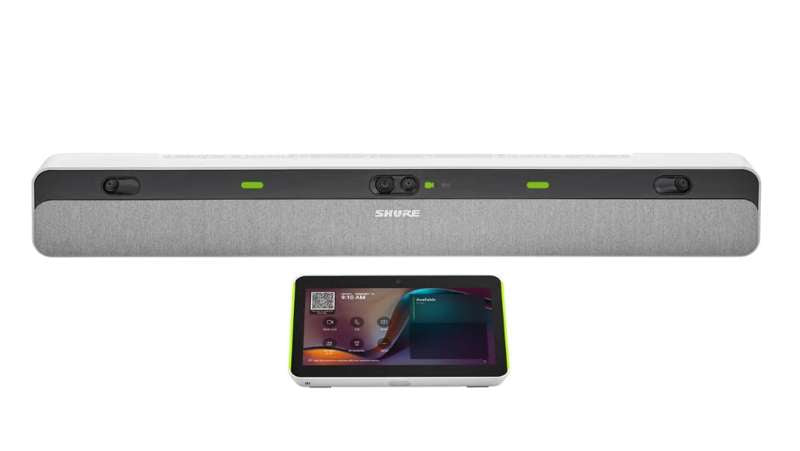 Shure IntelliMix Bar Pro Kit All-in-one Video Conference Bar, White