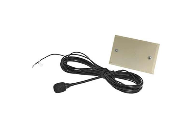Shure MX202BP/N Plate Mount Hanging Microphone