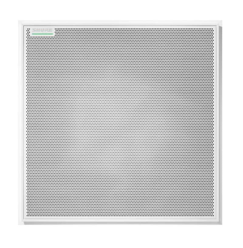 Shure MXA925 Ceiling Array Microphone, White, Square