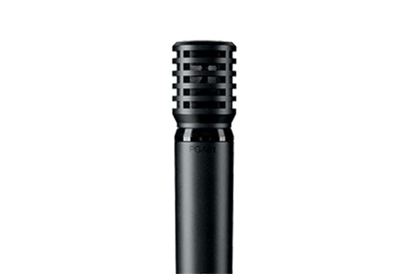 Shure PGA81-XLR Cardioid Condenser Instrument Microphone