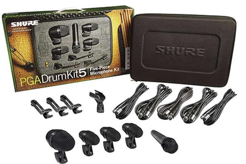 Shure PGADRUMKIT5 Drum Microphone Kit