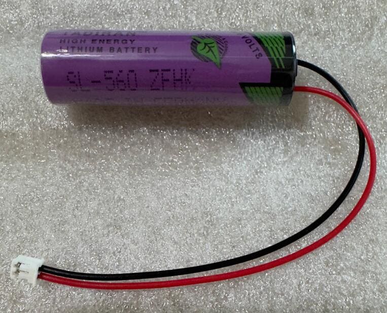 Genuine TADIRAN SL-560 3.6V AA High-Temperature Series Battery with Plug