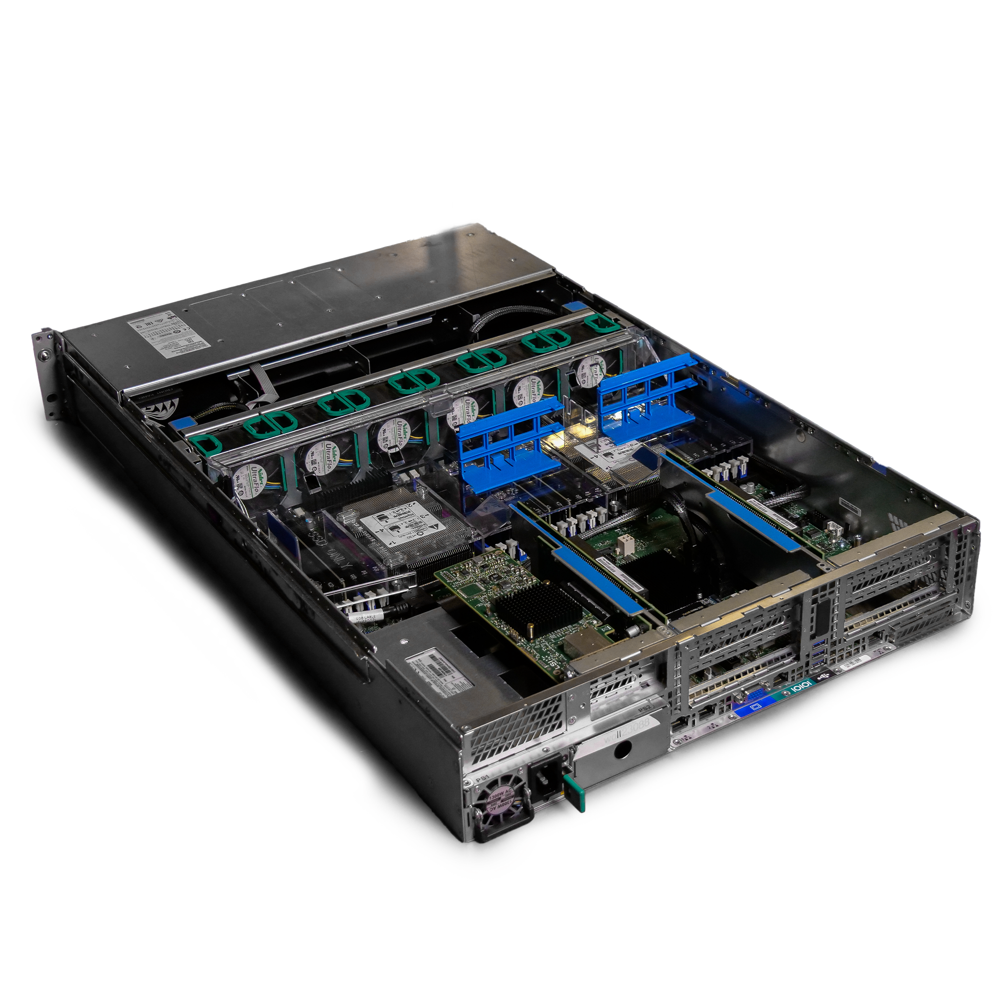 Intel R2308WFTZSR Dual Xeon Silver 4210 2.20GHz 128GB DDR4 2U Rackmount Server