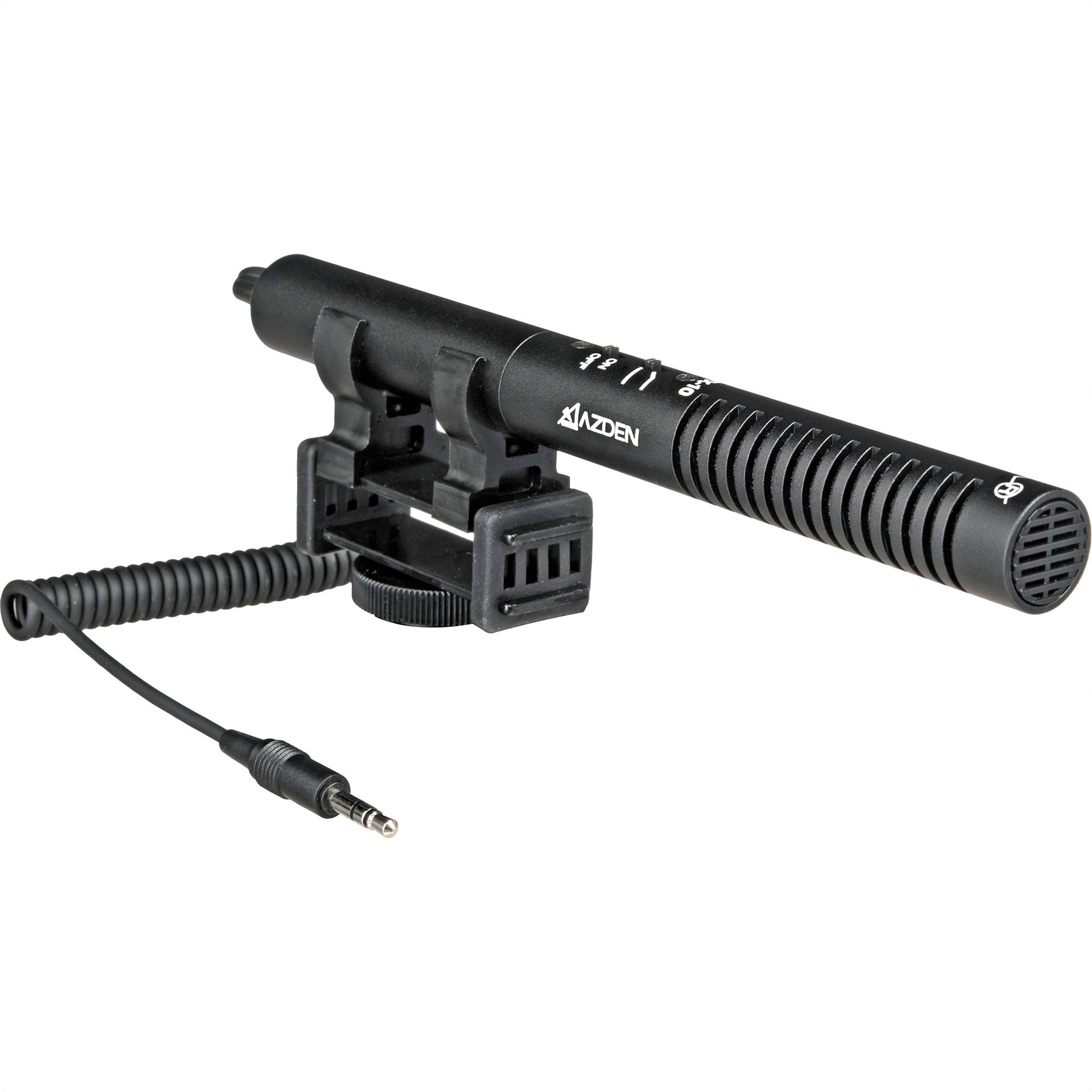 Azden Directional Stereo Shotgun Mic for DSLR and Mirrorless Cameras