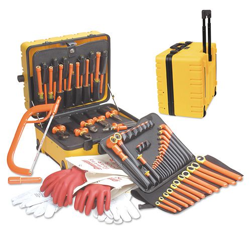 SPC965C High Voltage Site Maintenance Tool Kit, 10" Wheeled