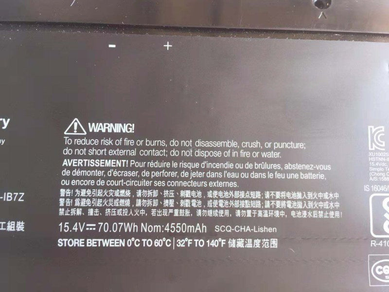 SR04XL HSTNN-IB7Z Battery for HP Omen 15-ce000 15-ce000ng
