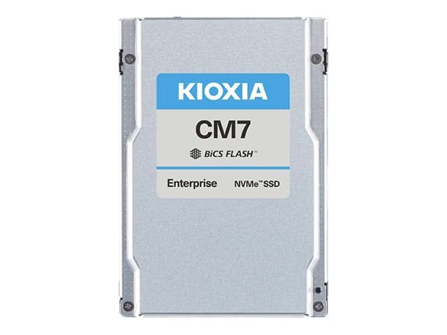 KIOXIA KCM7FVJE12T8 CM7-R 7.50 TB PCI Express 5.0 E3.S Solid State Drive