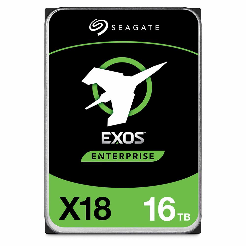 Seagate Exos X18 ST16000NM004J 16TB 7.2K RPM SAS 12Gb/s 3.5in Hard Drive