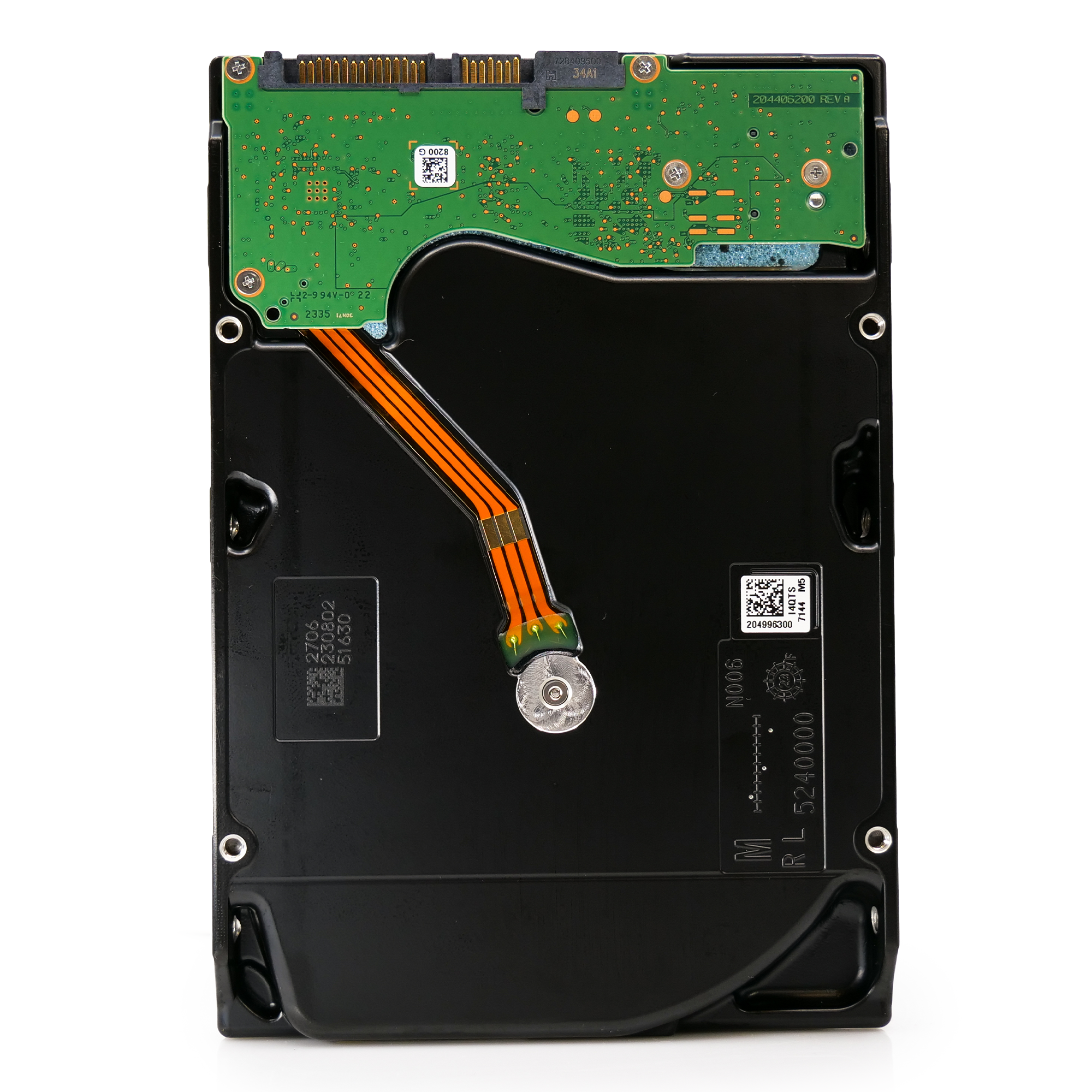 Seagate Exos ST24000NM000C 24TB 7.2K RPM SATA 6Gb/s 512e 3.5in Recertified Hard Drive