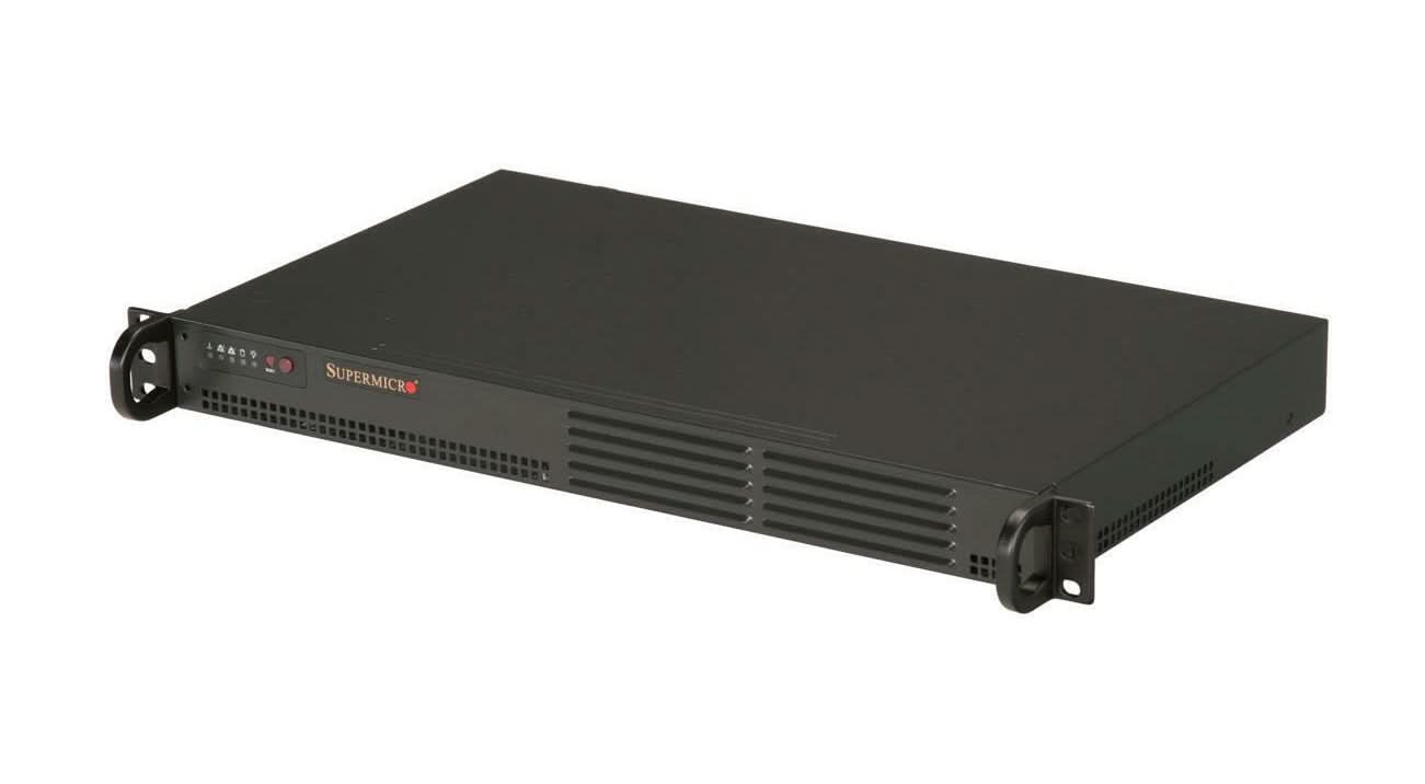 Supermicro SYS-5015A-EHF Atom D525 4GB 2-Core DDR3-SDRAM 1U Rack Server