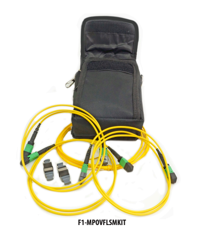 Visual Fault Locator MPO/MTP with Optical Polarity Verifier & OM3 Patch Cables