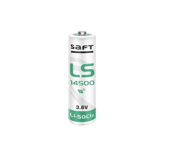 SAFT LS14500 AA 3.6V Lithium Battery – 2600mAh PLC Industrial Backup Power Cell