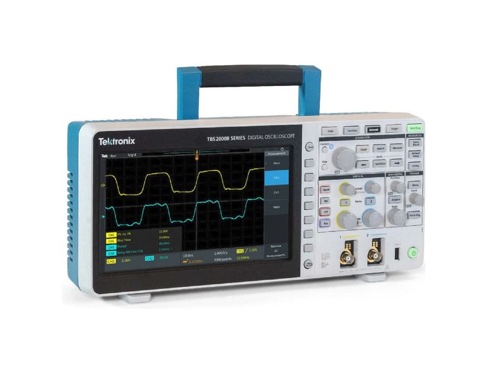 Tektronix TBS2204B TBS2000B-Series 9" TFT LCD WVGA Digital Oscilloscope
