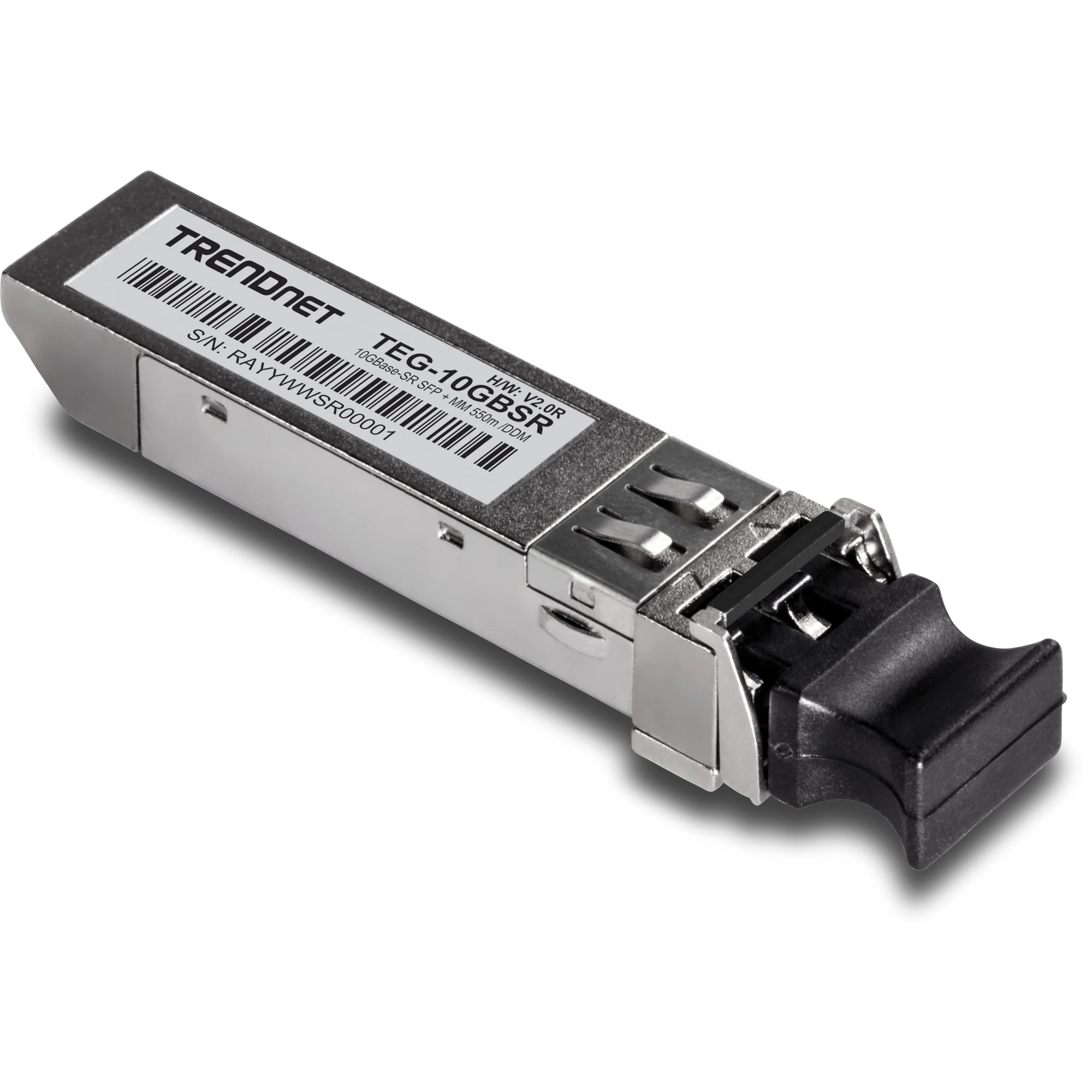 TRENDnet TEG-10GBSR 10GBASE-LR SFP+ Multi-Mode LC Module (400M with DDM)