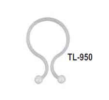 Twist Lock, Natural, 1" Max - 50/bag