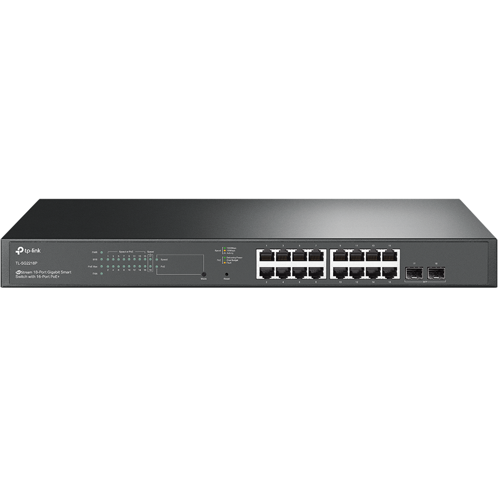 TP-Link TL-SG2218P JetStream Smart Switch 16xGE PoE+