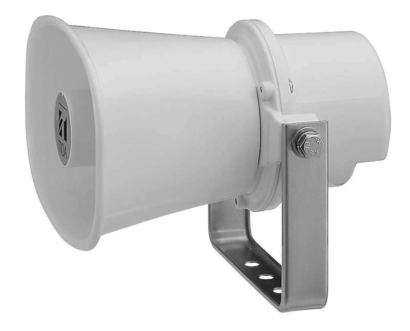 TOA Electronics SC‑615T Paging Horn Speaker – 15W, Transformer‑Taps, High‑Output Weather‑Resistant IP65 Horn
