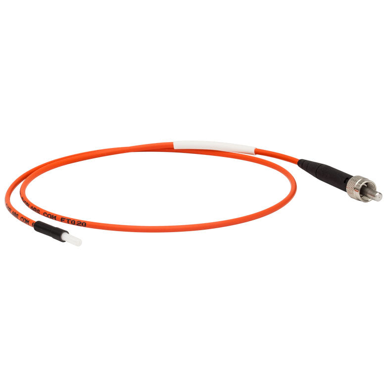 TH-M77L01 - Ø200 µm Core, 0.39 NA, SMA905 to Ø2.5 mm Ferrule Patch Cable, 1 m Long