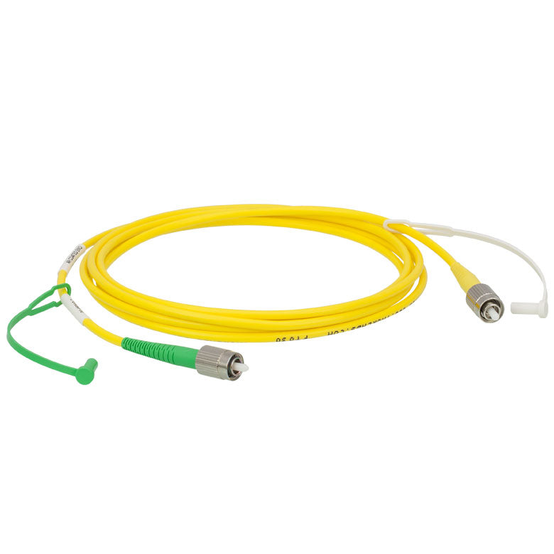 TH-P4-780AR-2 - SM Patch Cable, AR-Coated FC/APC to Uncoated FC/PC, 780 - 970 nm, 2 m