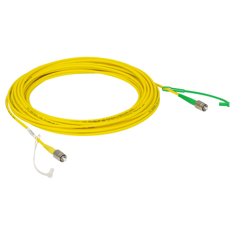 TH-P5-780A-FC-10 - Single Mode Patch Cable, 780 - 970 nm, FC/PC to FC/APC, 10 m Long