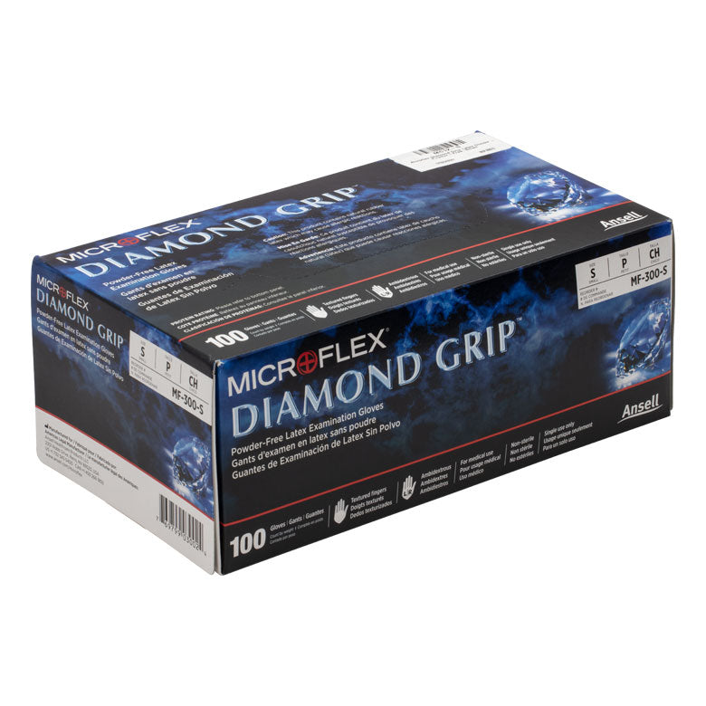 TH-MC12-S - Small Powder-Free Latex Gloves, Qty. 100 Gloves