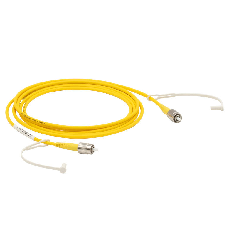 T-P1-SMF28Y-FC-2 - Single Mode Patch Cable, 1260-1625 nm, FC/PC, Ø900 µm Jacket, 2 m Long