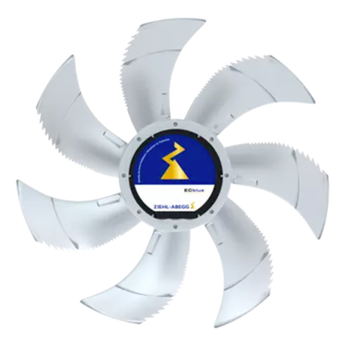 FN080-ZIQ.DG.A5P4 ZIEHL-ABEGG Axial Fan 3.1 kW 4.8/3.8 A 1100 rpm