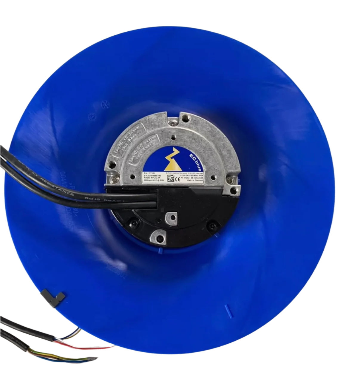 RH22V-4IP.ZC.AR ZIEHL-ABEGG centrifugal fan 0.17/0.23kW 1.34A 2820 rpm
