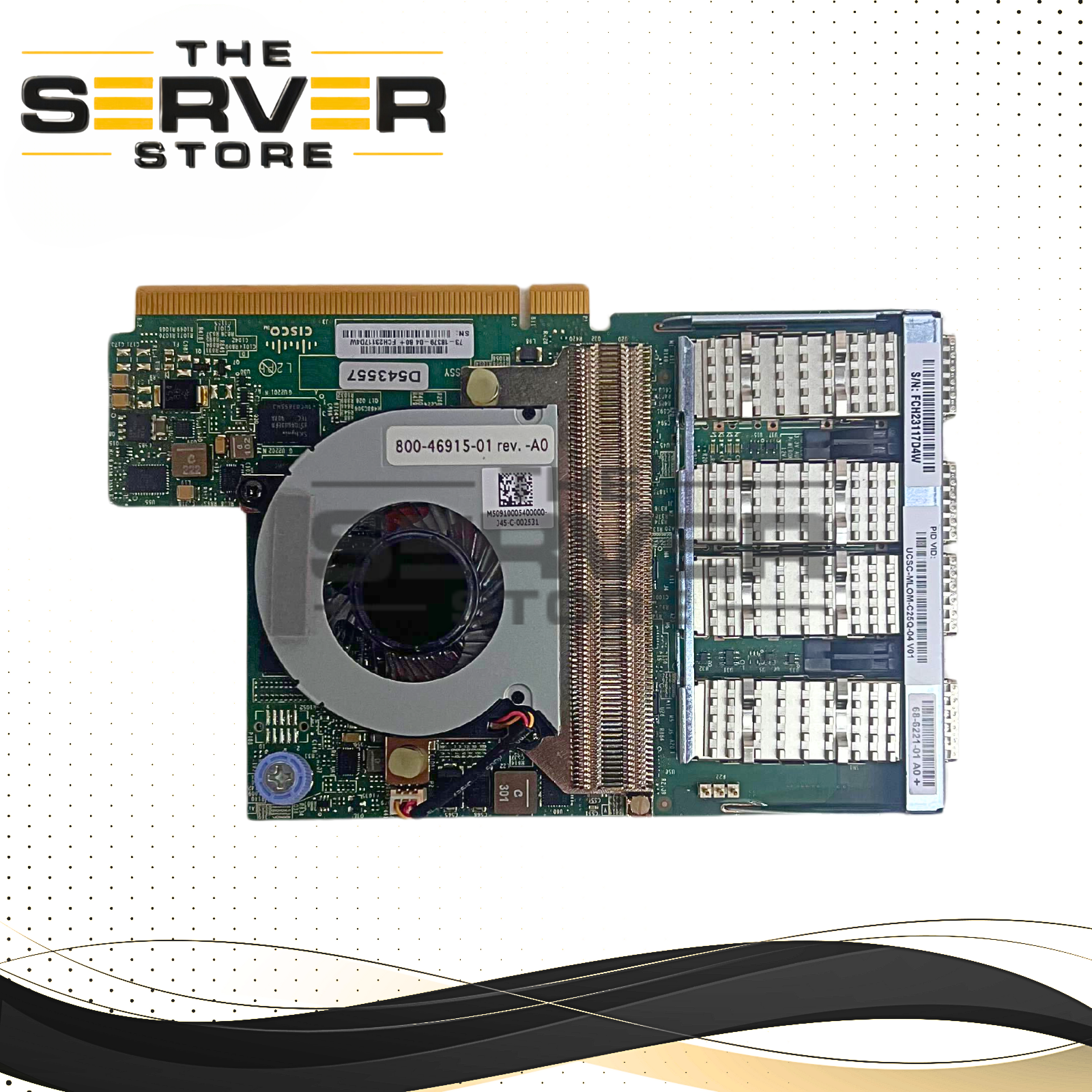 Cisco VIC1457 QUAD Port 25G ETH MLOM UCSC-MLOM-C25Q-04