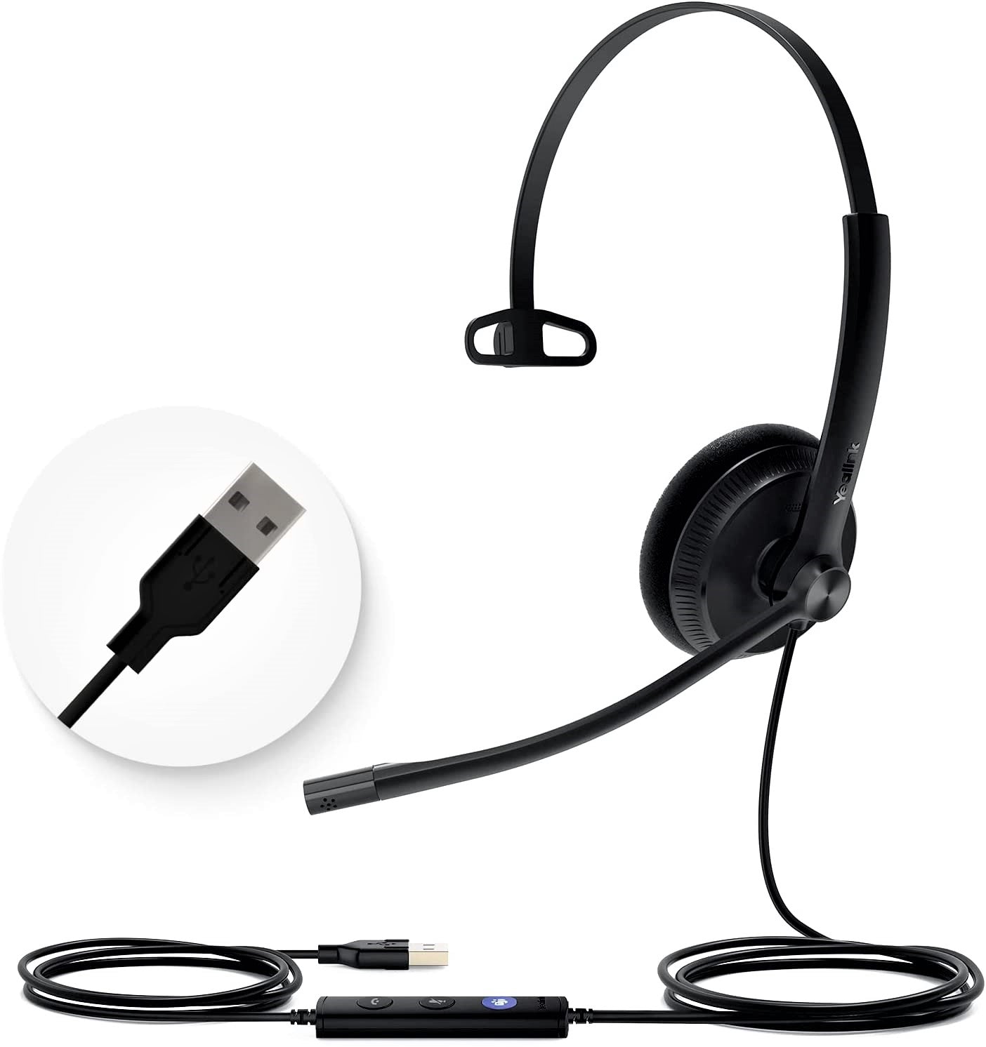 Yealink UH34 Dual/Mono USB-A Wired Headset