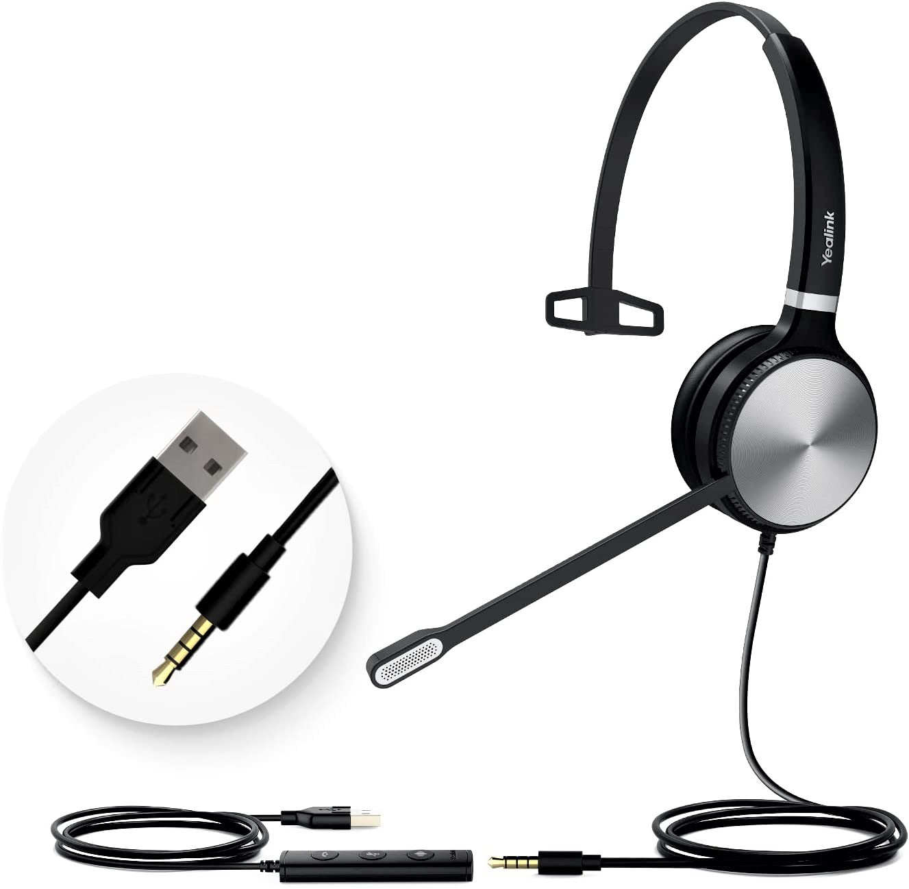 Yealink UH36 Dual/Mono USB Wired Headset