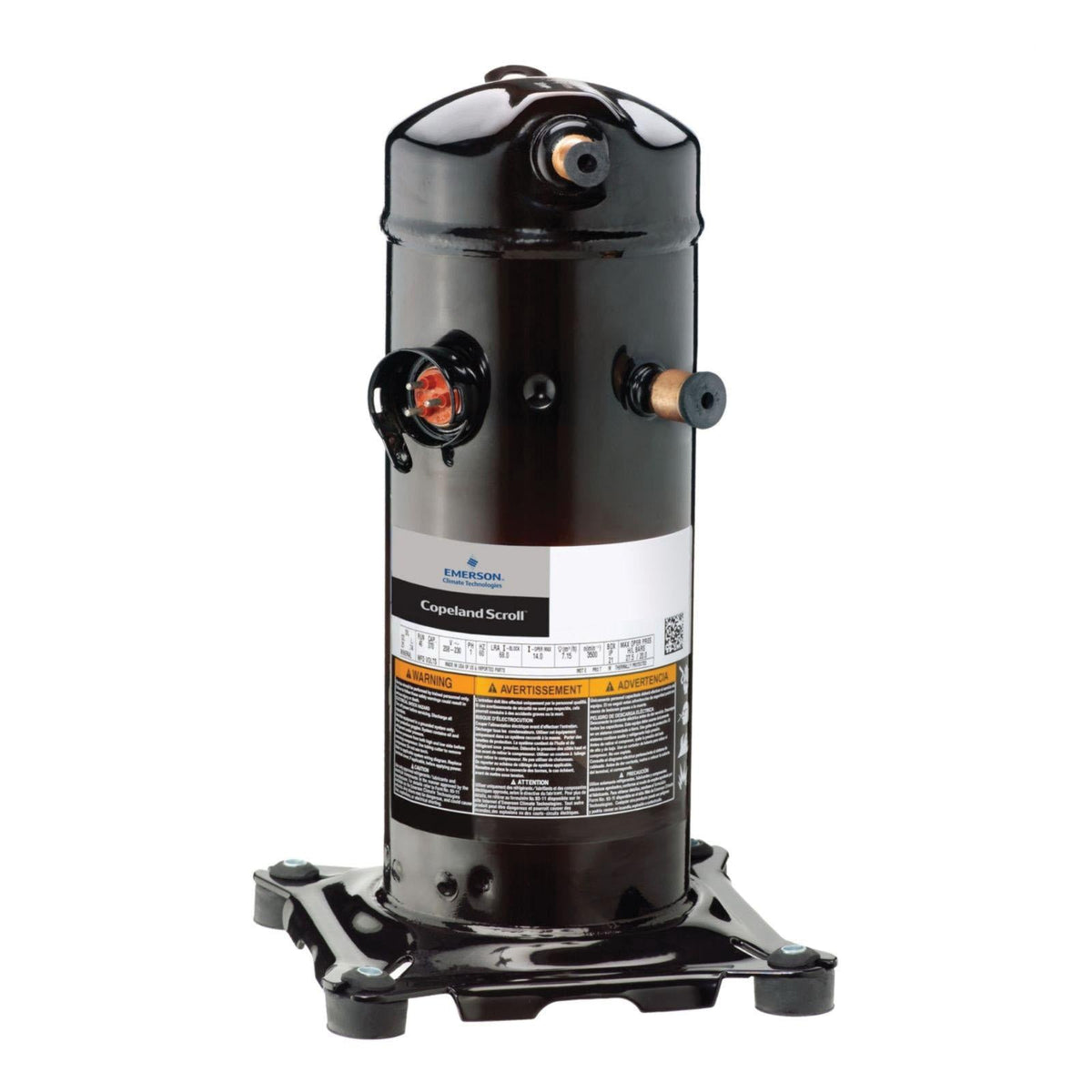 ZR84KCE-TF5-950 | Copeland 84,000 BTU 208/230V 3-Phase Scroll Compressor