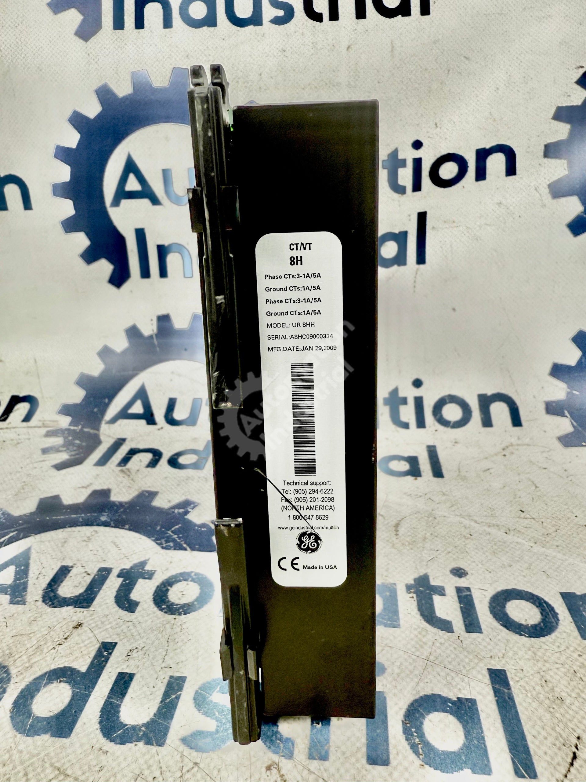 UR 8HH by GE Multilin UR-8HH CT/VT Control Module Universal Relays UR Series