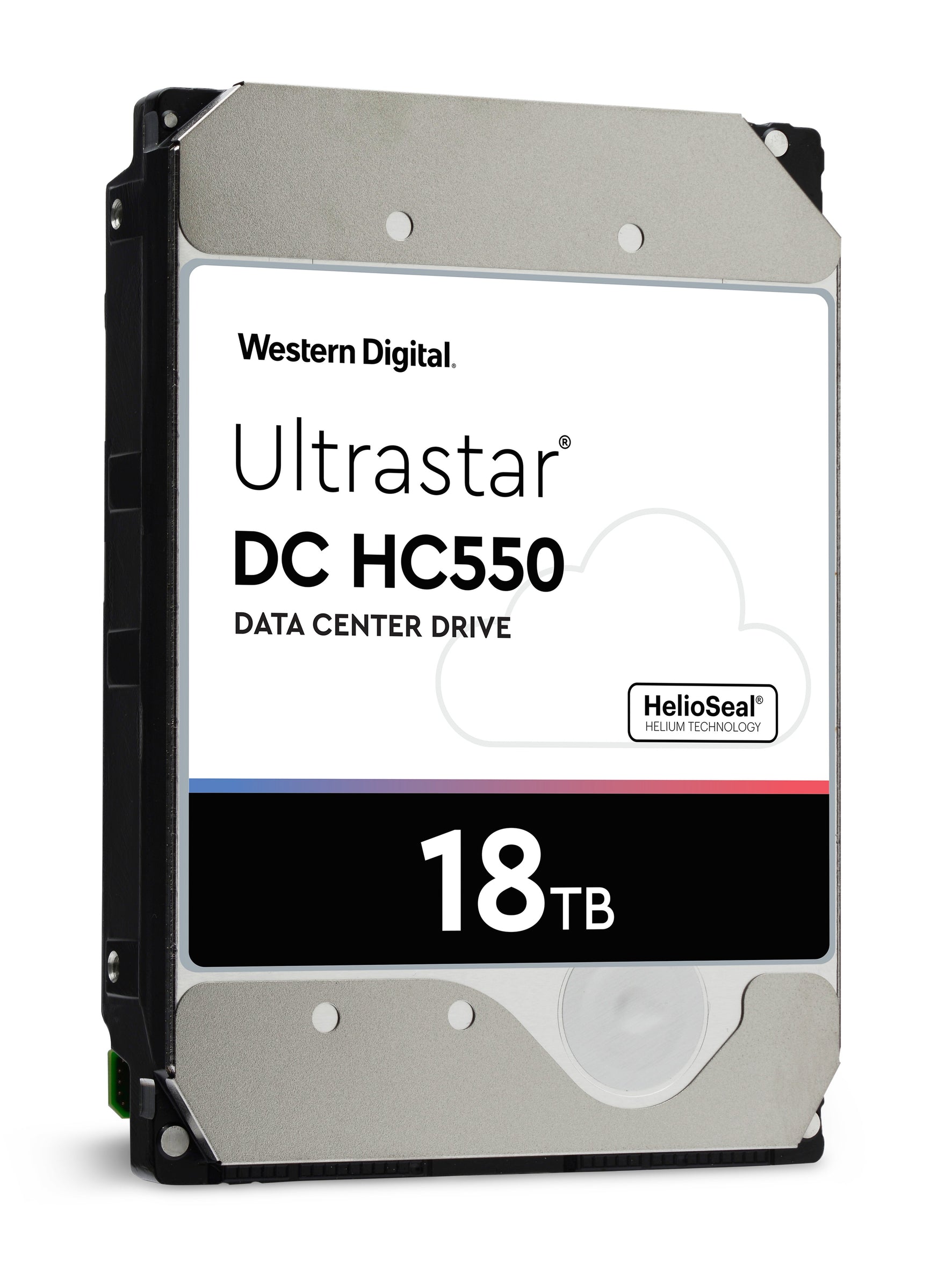 Western Digital Ultrastar DC HC550 WUH721818ALE604 0F38453 18TB 7.2K RPM SATA 6Gb/s Power Disable 3.5in Refurbished HDD