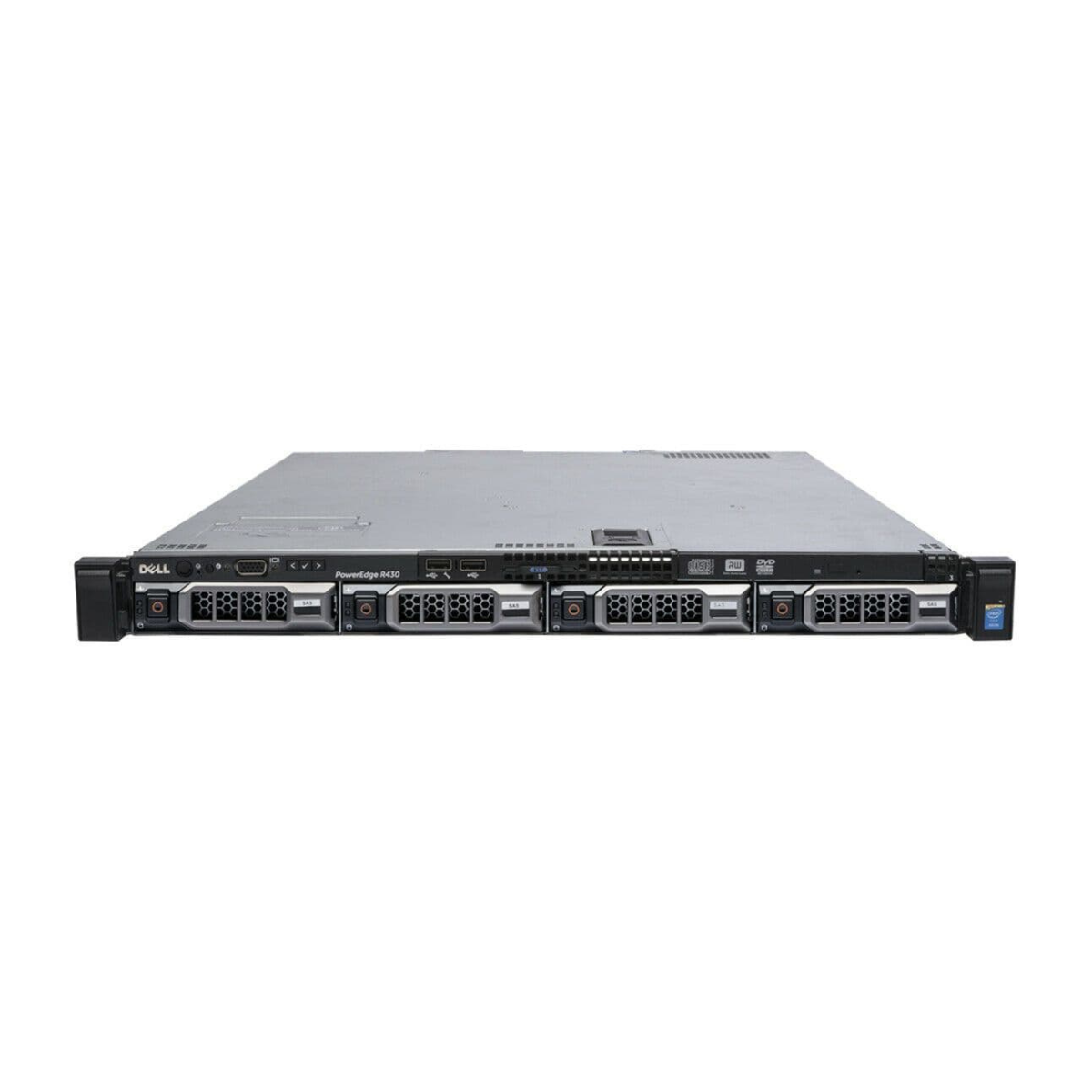 Dell PowerEdge R430 4-Bay Server | 2x Intel Xeon E5-2640 V3 | 32GB RAM | 8TB SAS | PERC H730 RAID