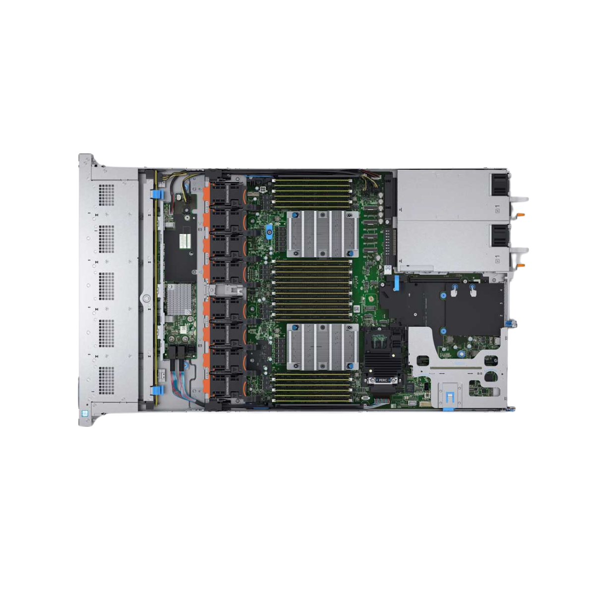 Dell PowerEdge R640 10-bay NVMe Server 2x Gold 5120 =28 Cores H730P 768GB 5x 3.84TB SSD